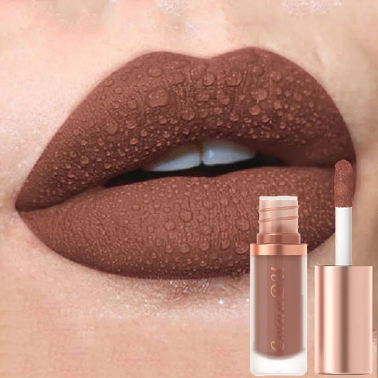 Waterproof Matte Velvet Lip Gloss - Long Lasting Moisturising Lipstick